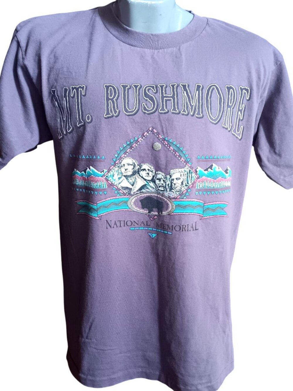 True Vintage Large T-shirt Single Stitch Mt. Rushmore National Memorial USA